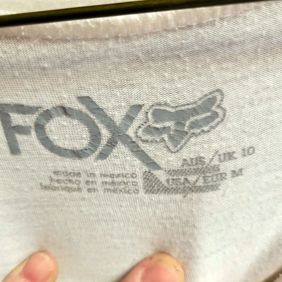 Fox Riders Pacson Womens Graphic Tee - Tailored Waist, Flowy, Oversize Shoulders - Picture 5 of 8